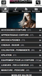 Mobile Screenshot of materiel-coiffure.com